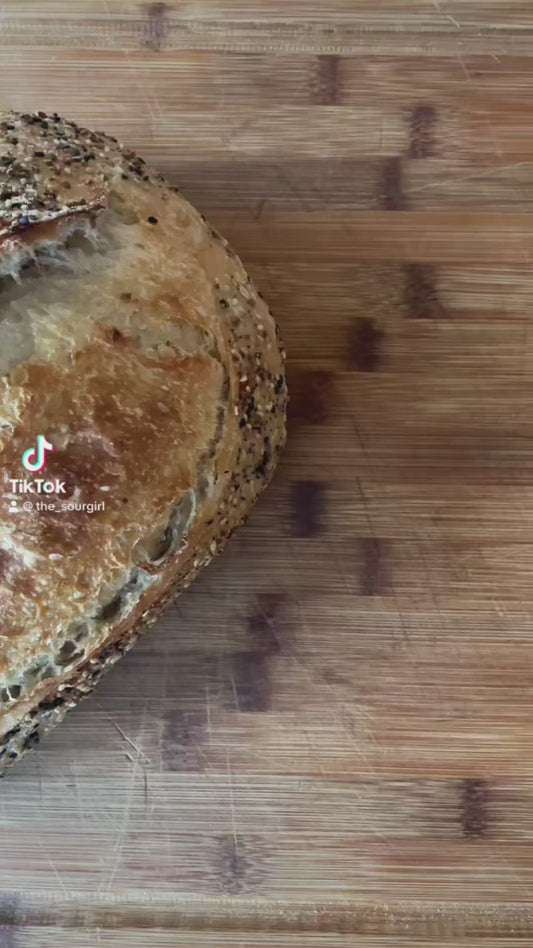 Everything Sourdough Bread